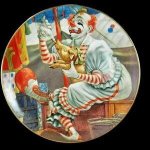 Felix Adler Greatest Clowns of the Circus World Museum R Weaver 1982 Retired Vtg